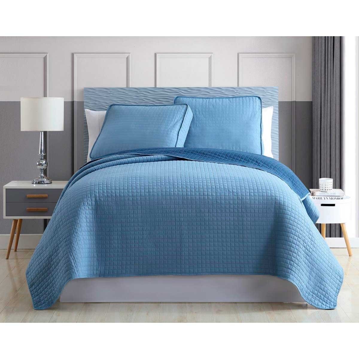 Sobre Cama Denim Mandalay Bay - Matrimonial / Queen Size
