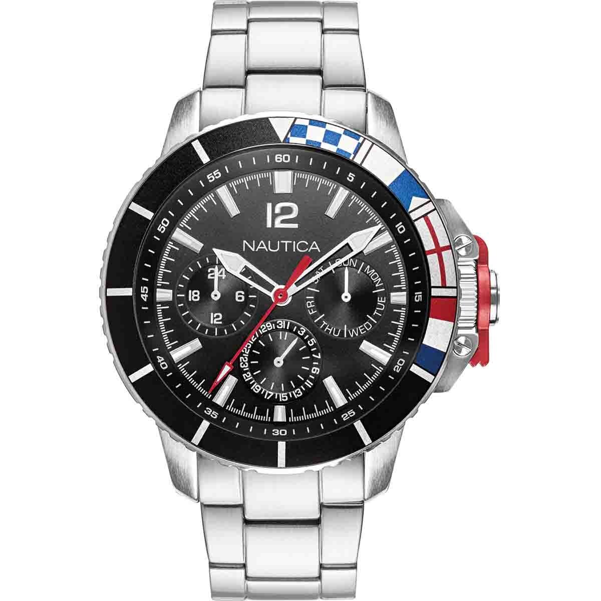 Reloj para Caballero Color Plata Nautica