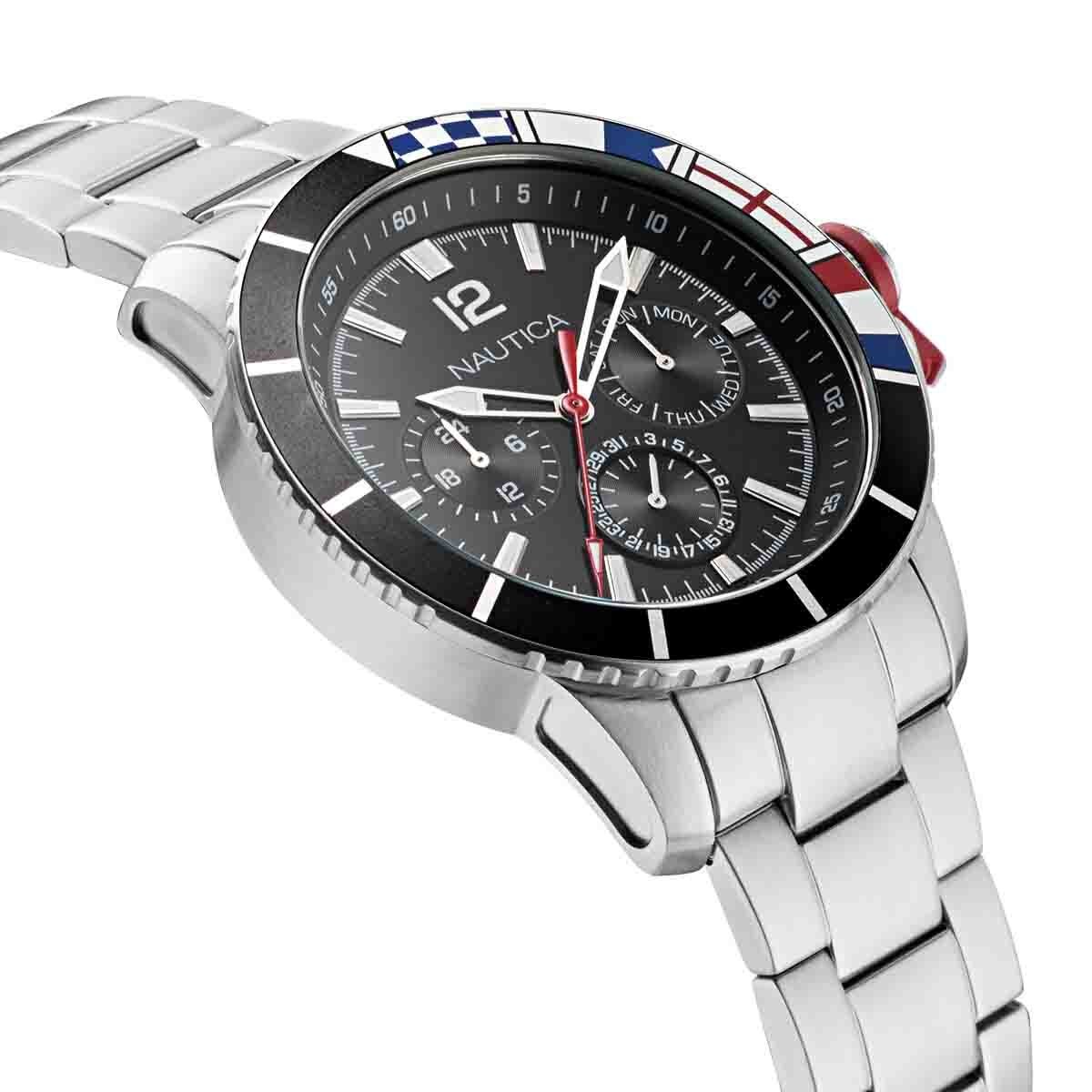 Reloj para Caballero Color Plata Nautica