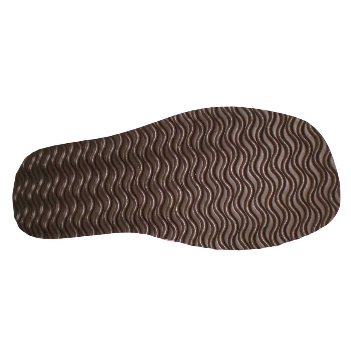 Pantufla Textura con Moño Calzatura