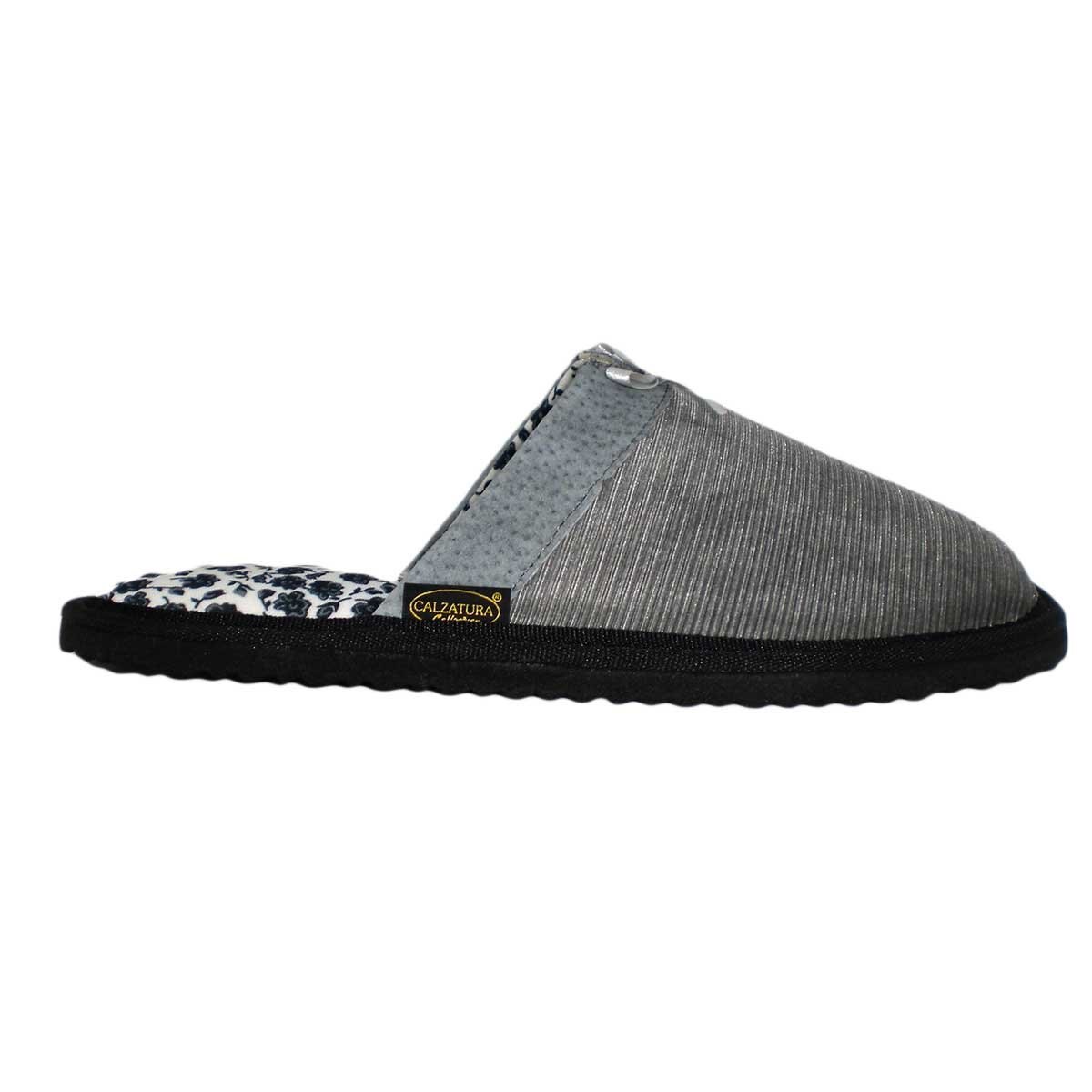 Pantufla Textura con Moño Calzatura
