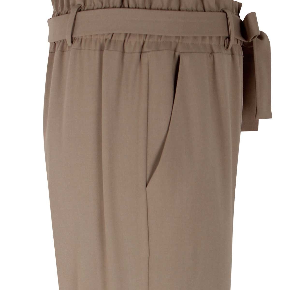 Pantalón con Bolsas y Cinta Liso City Femme para Dama