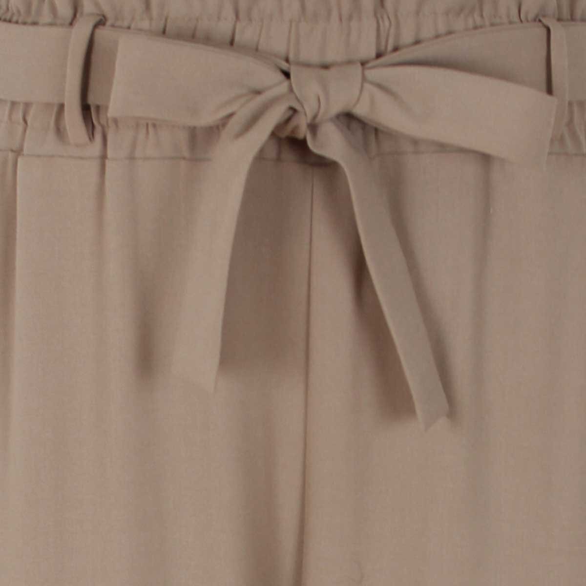 Pantalón con Bolsas y Cinta Liso City Femme para Dama
