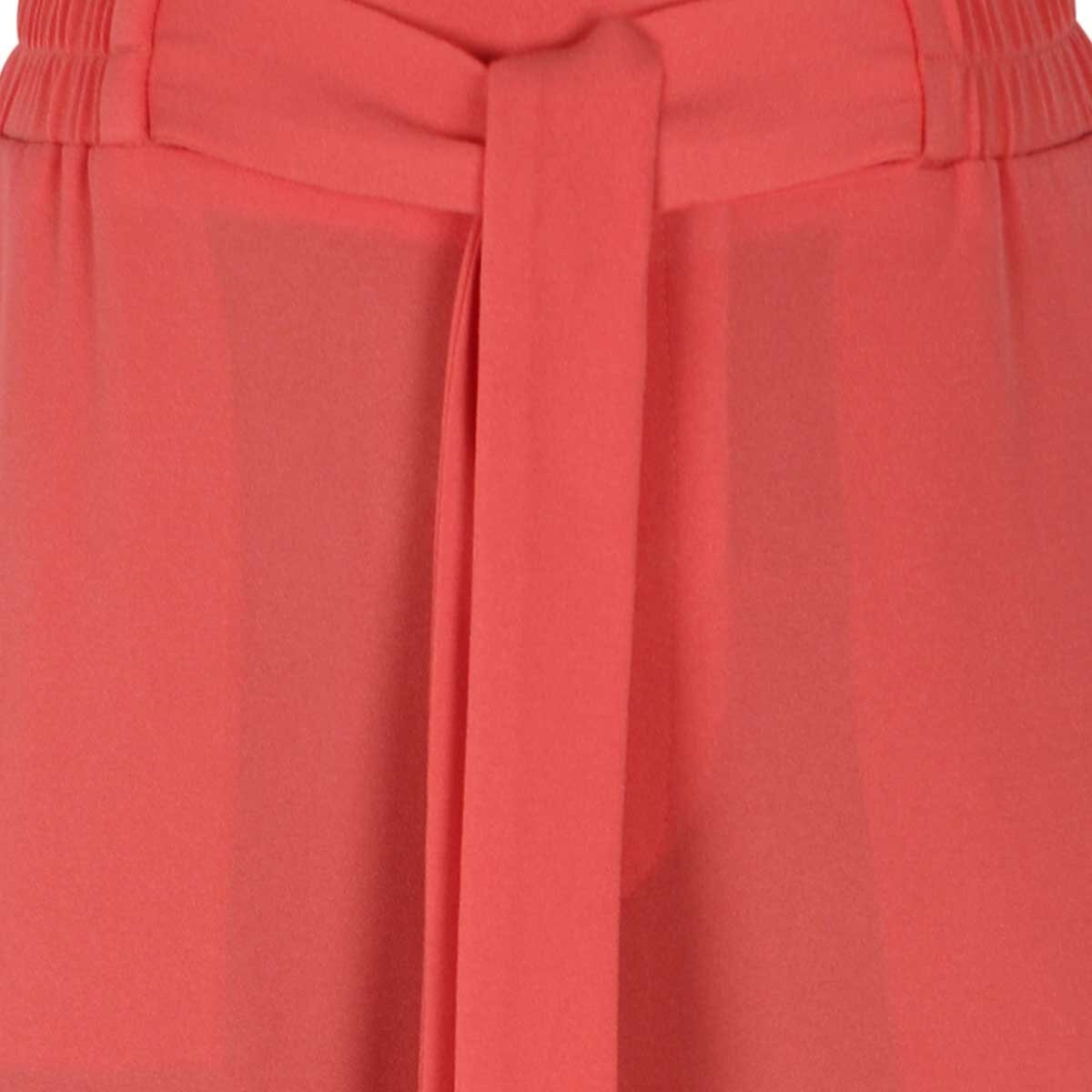 Pantalón Recto con Jareta Liso City Femme para Dama