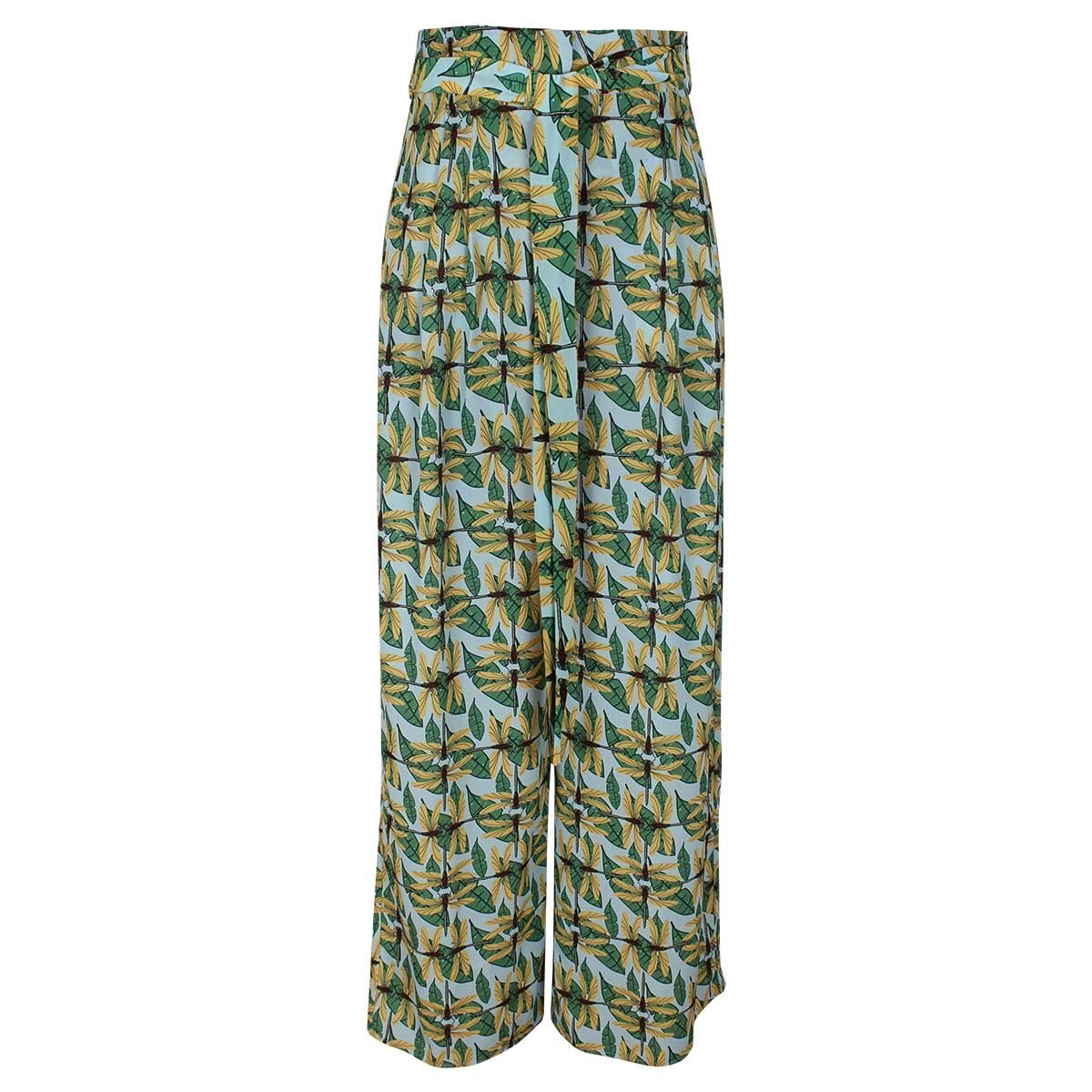 Pantalón Amplio Estampado Elle para Dama