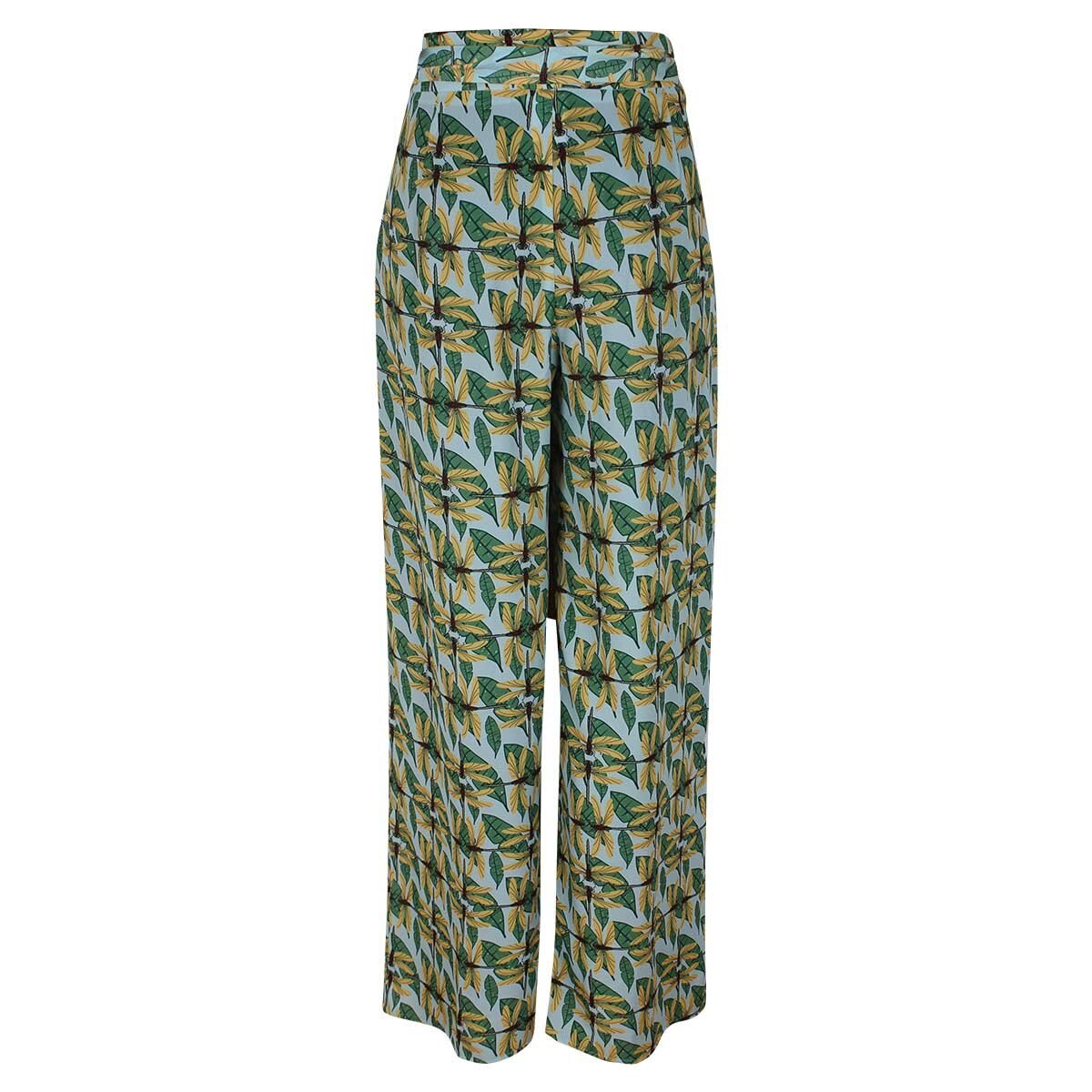 Pantalón Amplio Estampado Elle para Dama