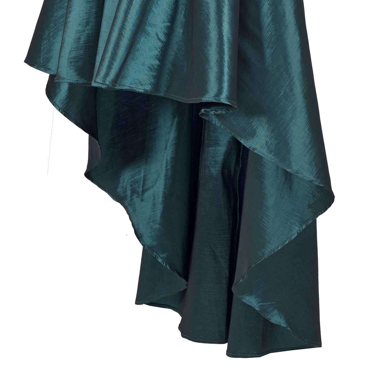 Vestido de Fiesta Hi Low Escote Cruzado de Tafeta Strech Philosophy Jr Nights