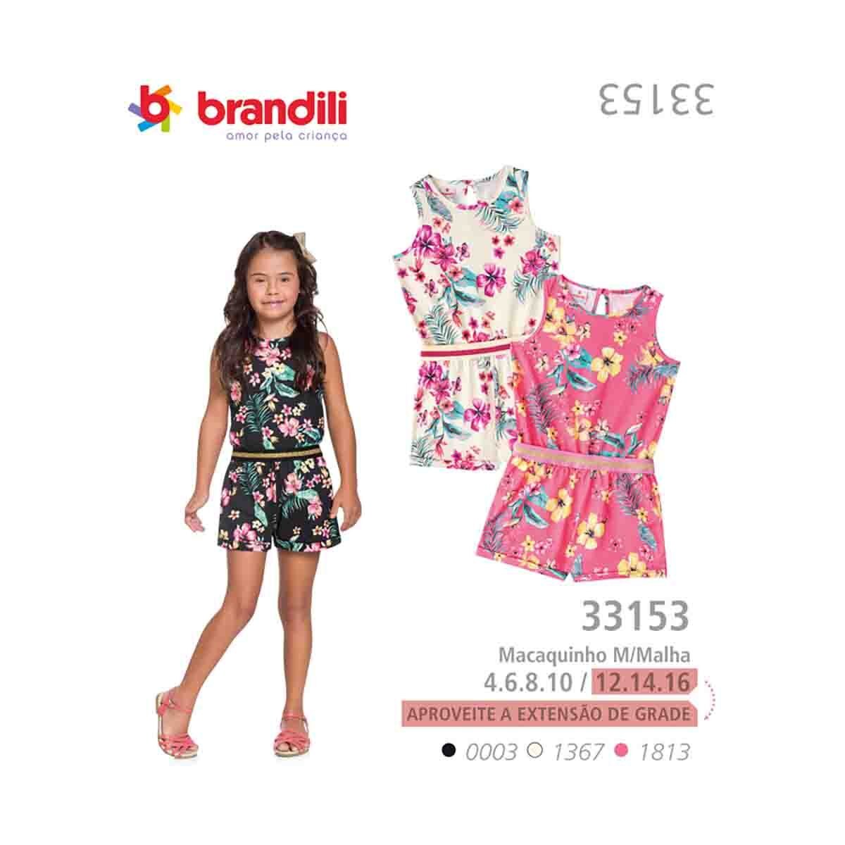 Romper Estampado Short Brandili