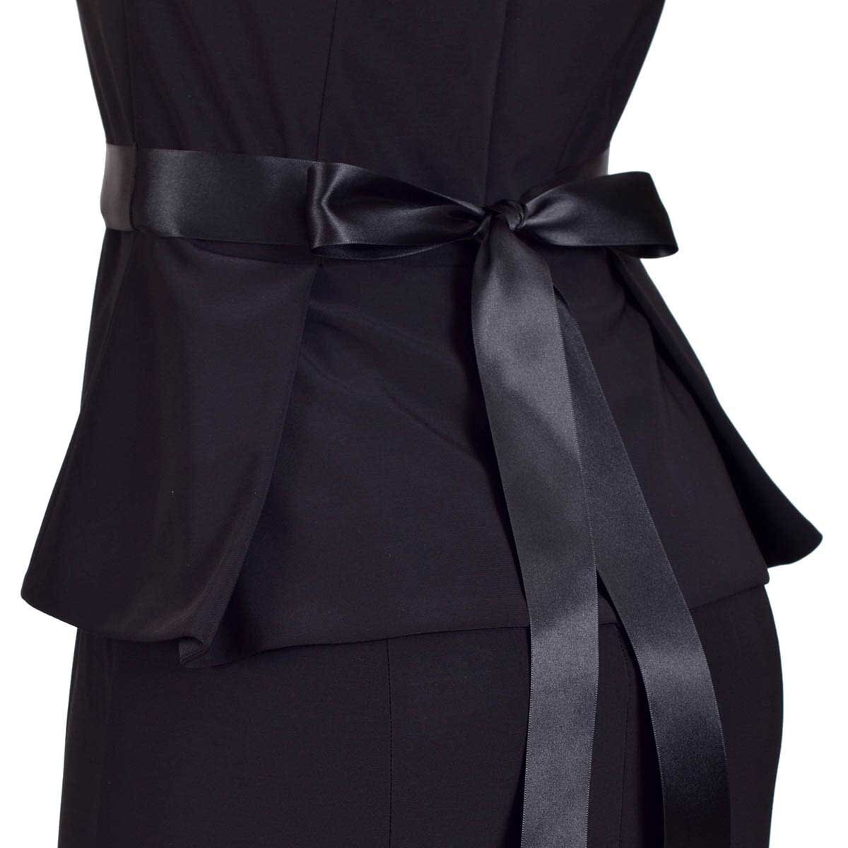 Vestido de Fiesta Largo con Cinta de Lentejuela