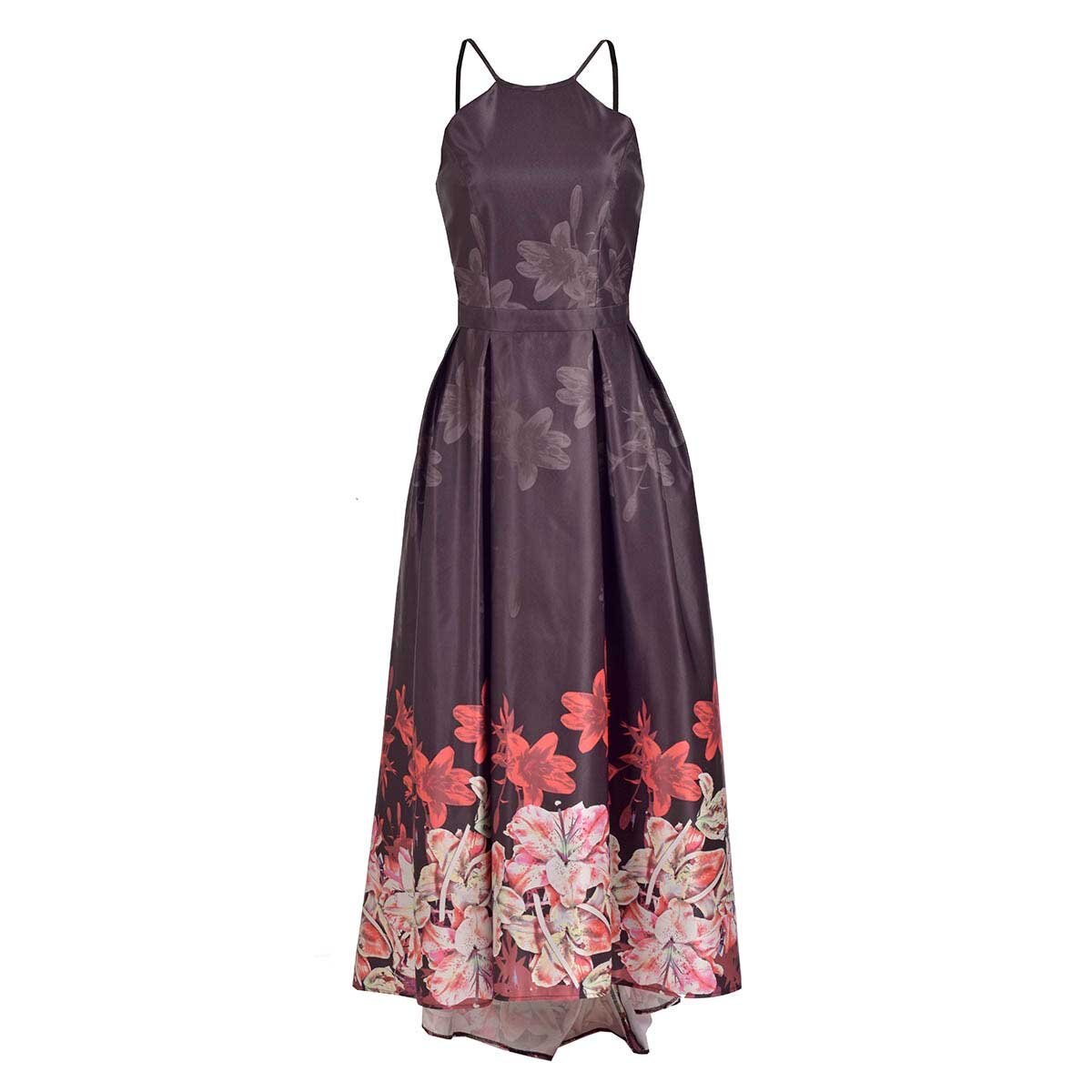 Vestido de Fiesta Hiw Low Estampado