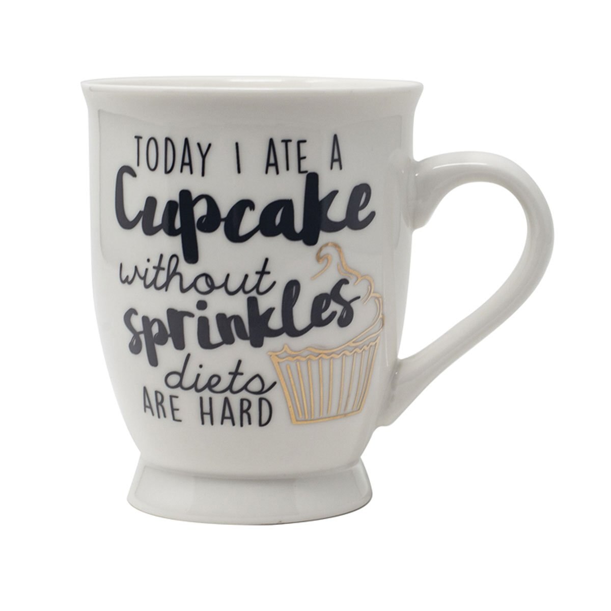 Taza Mensajes Dorados 14Oz Blue Harbor