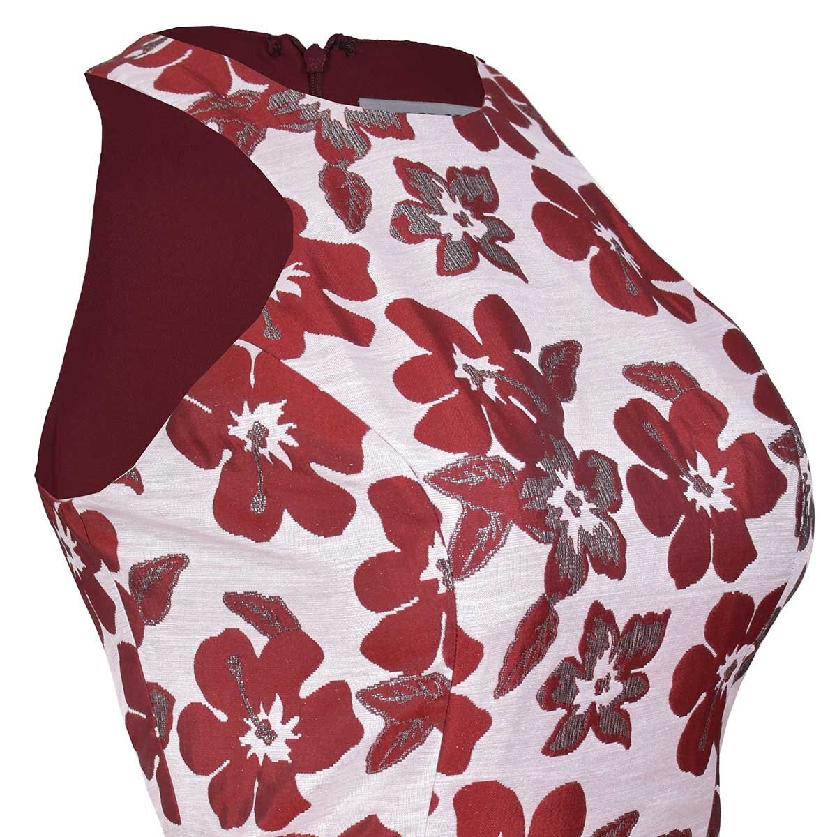 Vestido de Fiesta Largo Falda de Tul Talle Jacquard