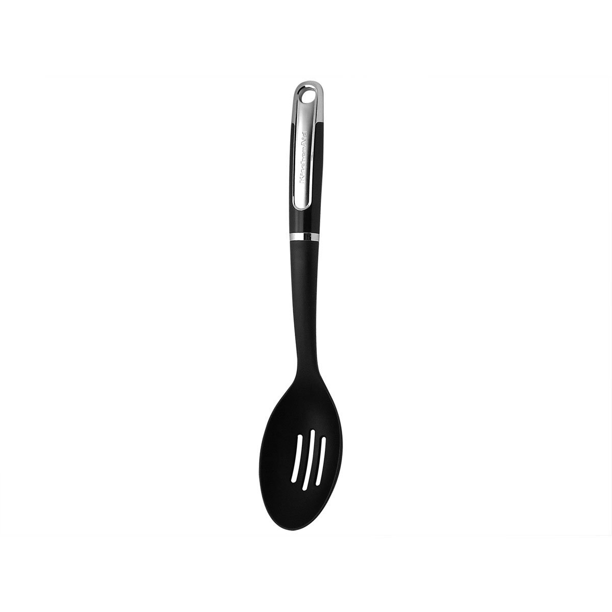 Cuchara Ranurada Negro Kitchen Aid