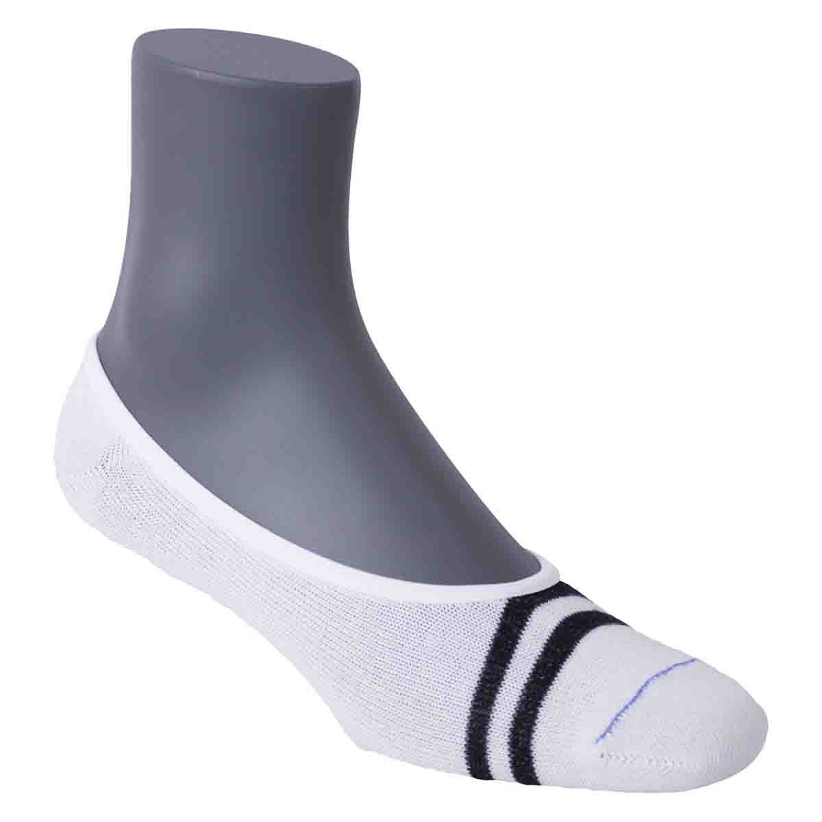 Minicalcetin Invisible Blanco Punto Blanco