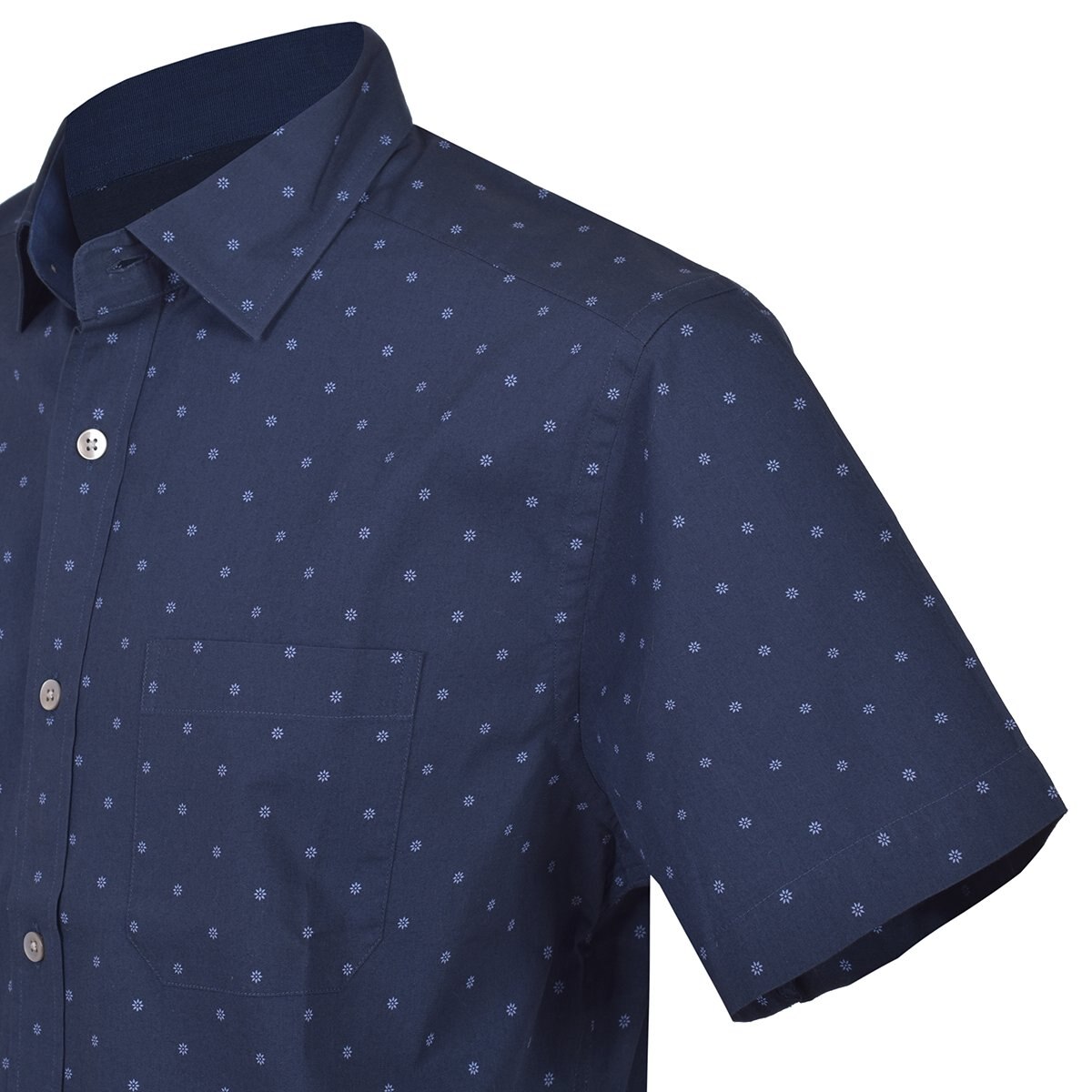 Camisa Estampada Manga Corta