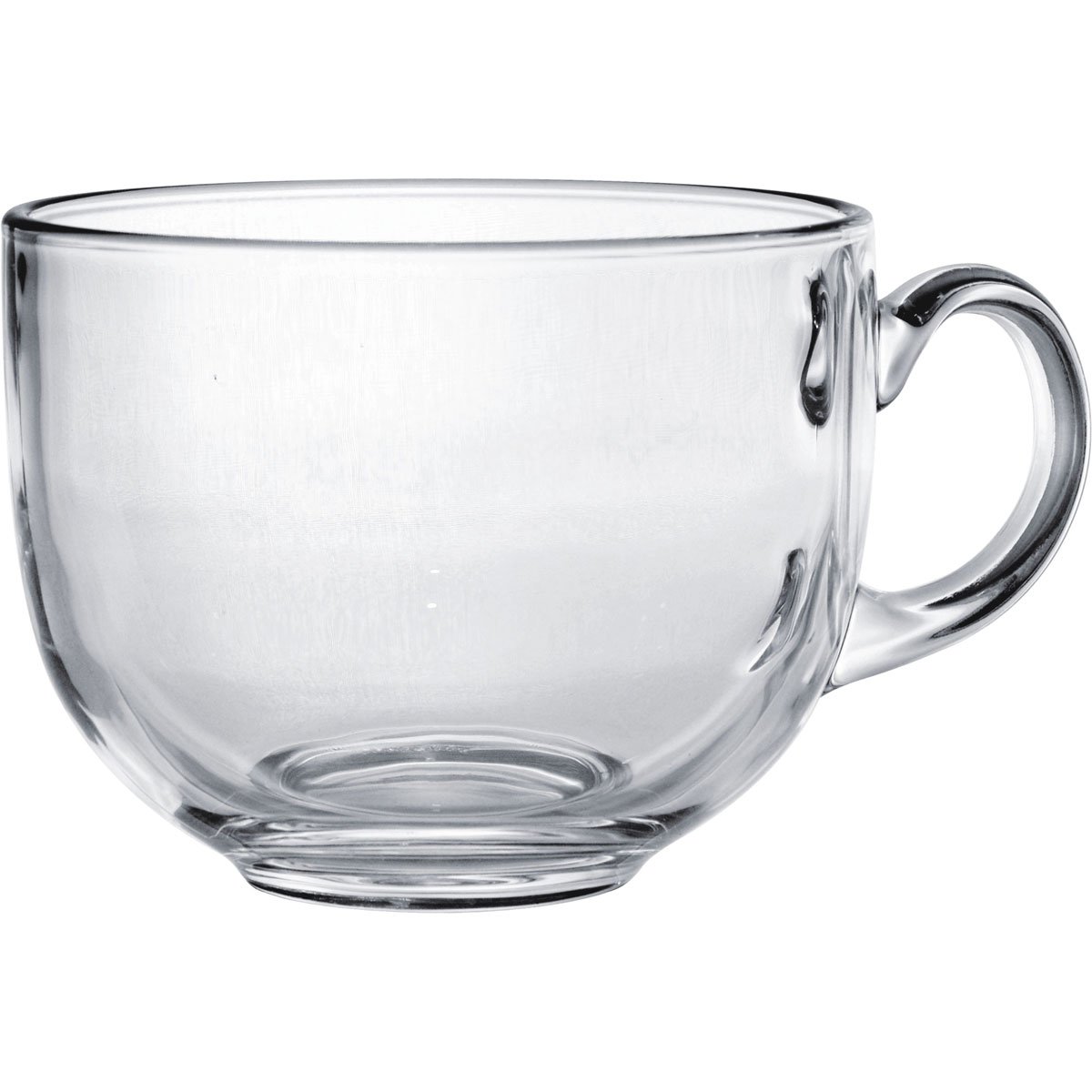 Taza Vidrio Luna Set de 4 15Oz. Precious Home
