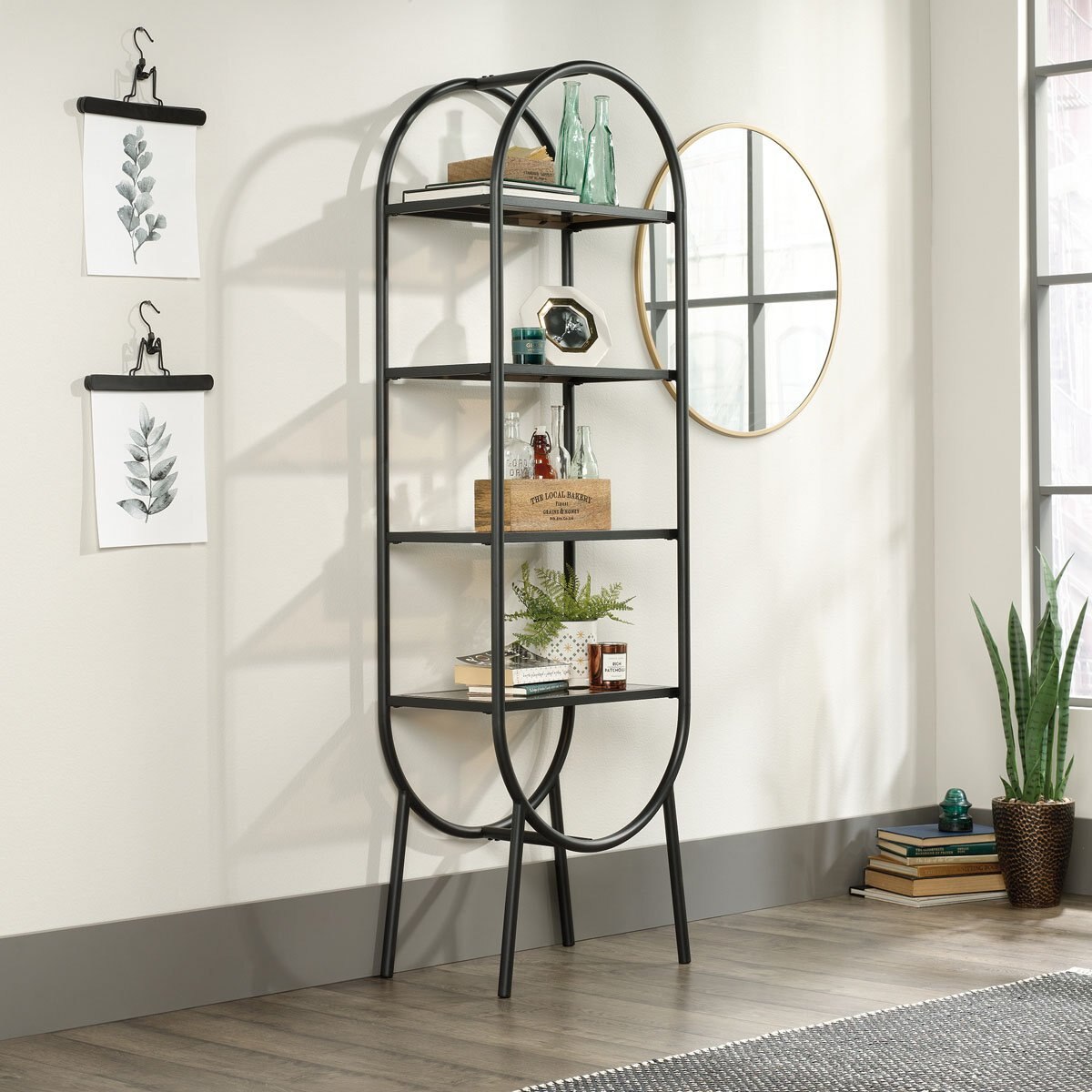 Librero con Cuatro Repisas Boulevard Café Sauder