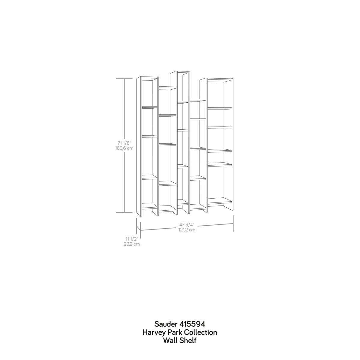 Librero soft modern sauder - Sears