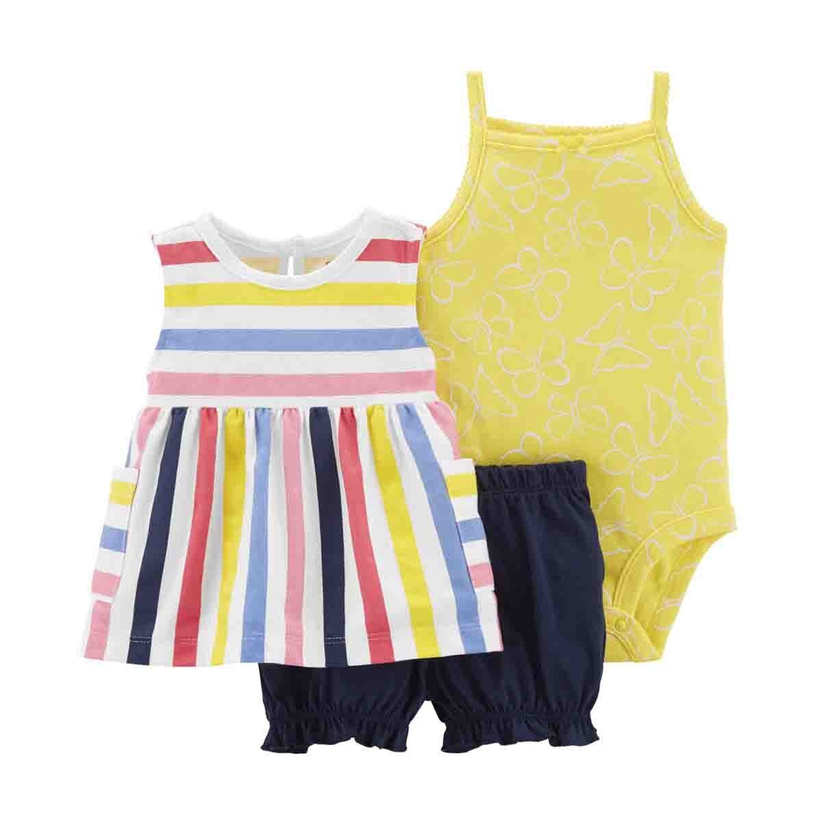 Set de Short con Blusón y Body Carters