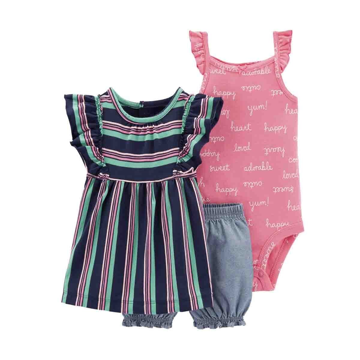 Set de Short con Blusón y Body Carters
