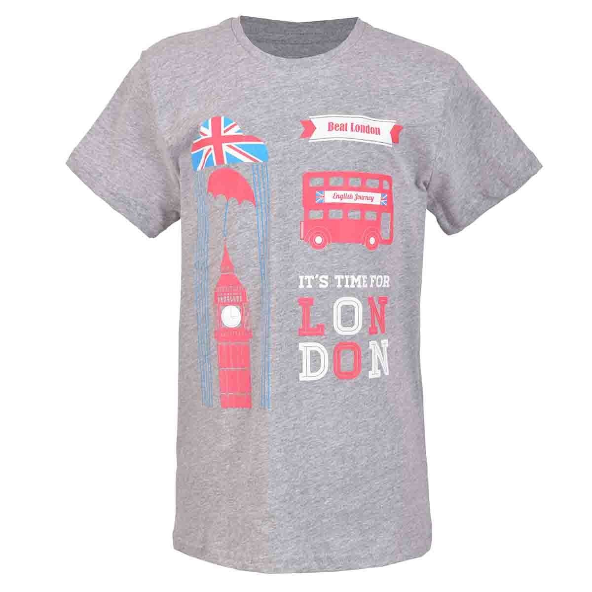 Playera Estampada Manga Corta Beat London