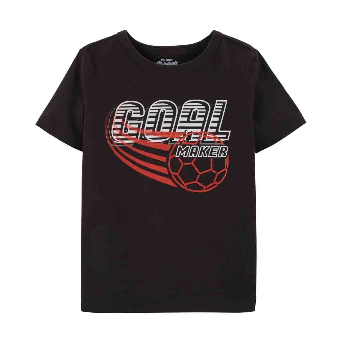 Playera Estampada Manga Corta Oshkosh para Niño