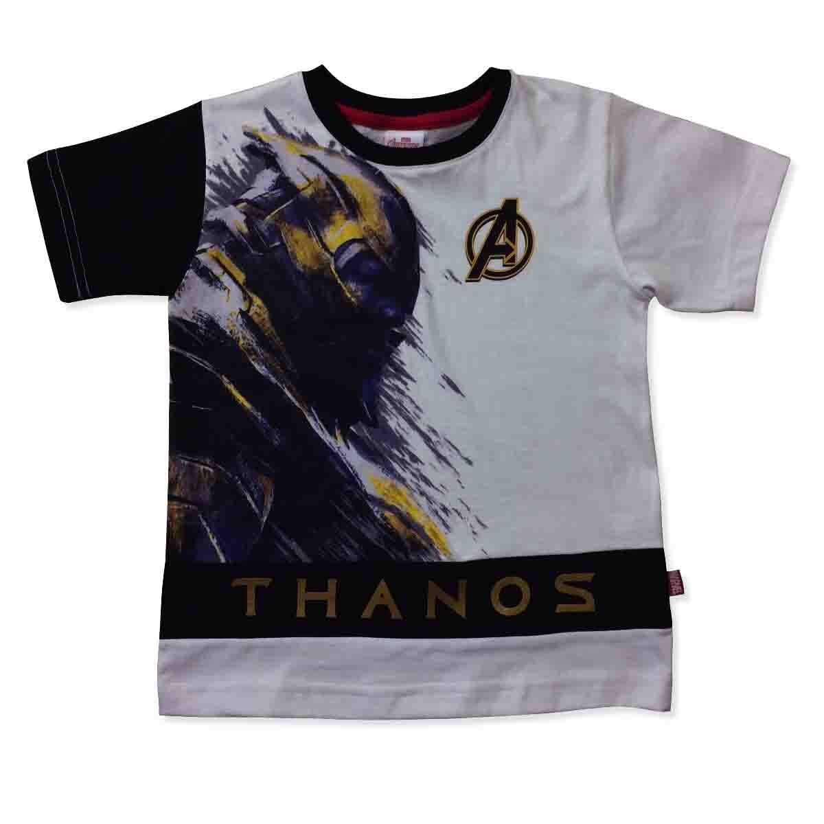 Playera Manga Corta Estampada Engame Avengers