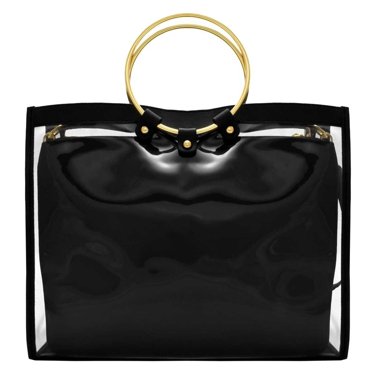 Bolso Tote Color Negro Baby Phat