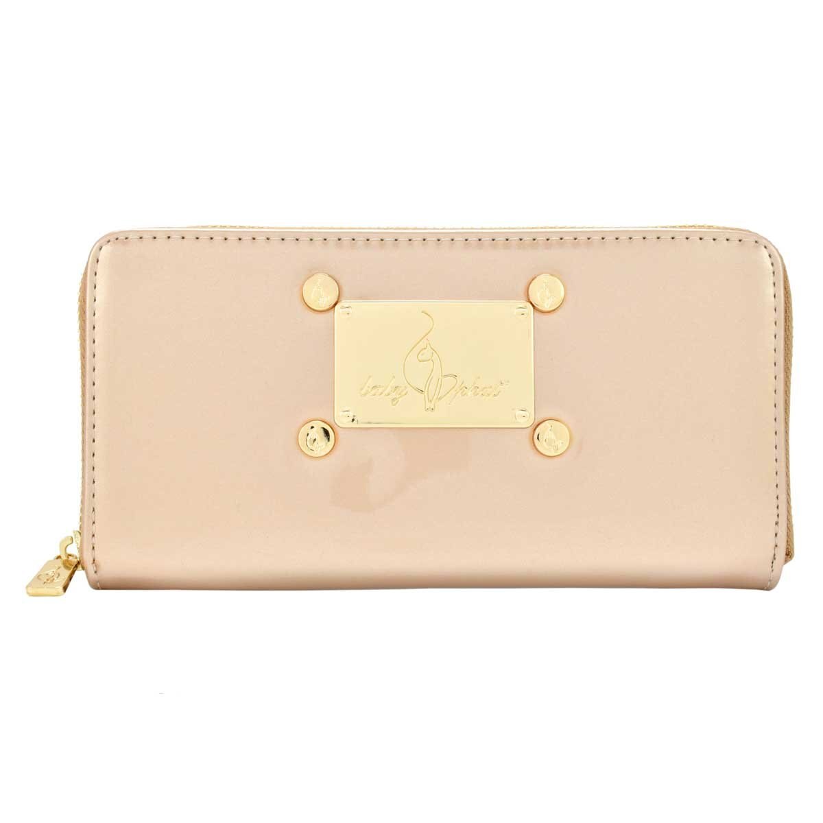 Monedero en Charol Color Nude Baby Phat