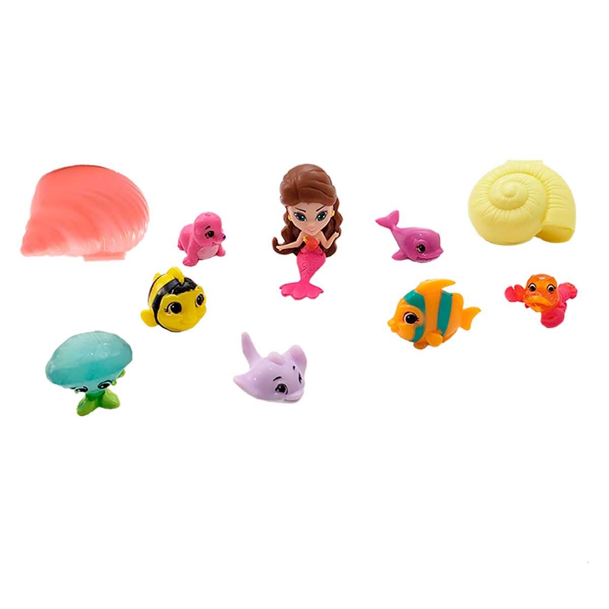 Paquete 6 Figuras Coleccionables Splashlings Toy Plus