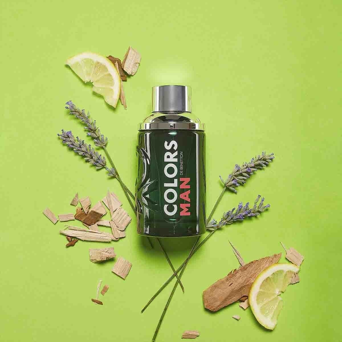 Fragancia para Caballero, Benetton Colors Green Edt 200Ml