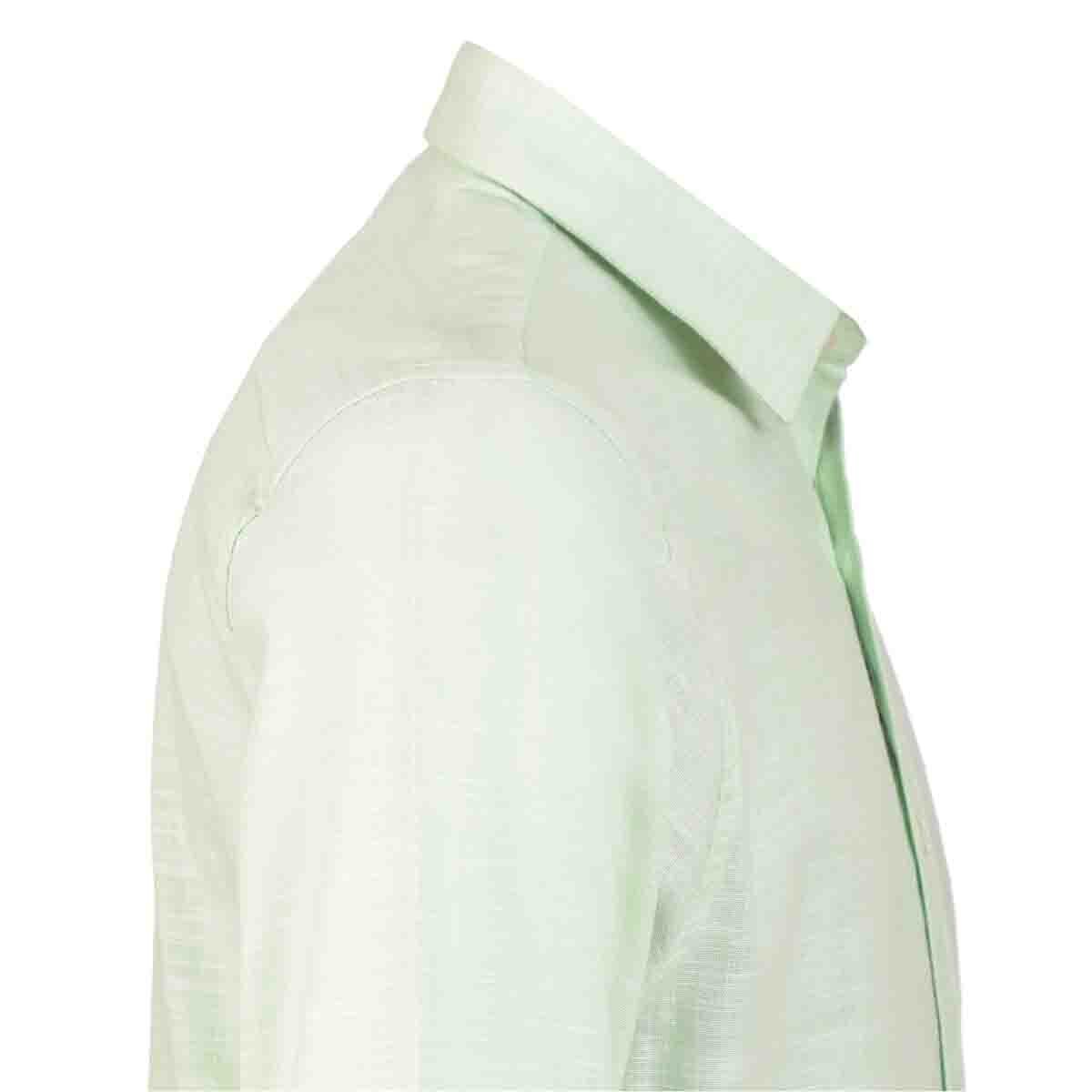 Camisa Manga Larga Casual Lisa Verde Carlo Corinto