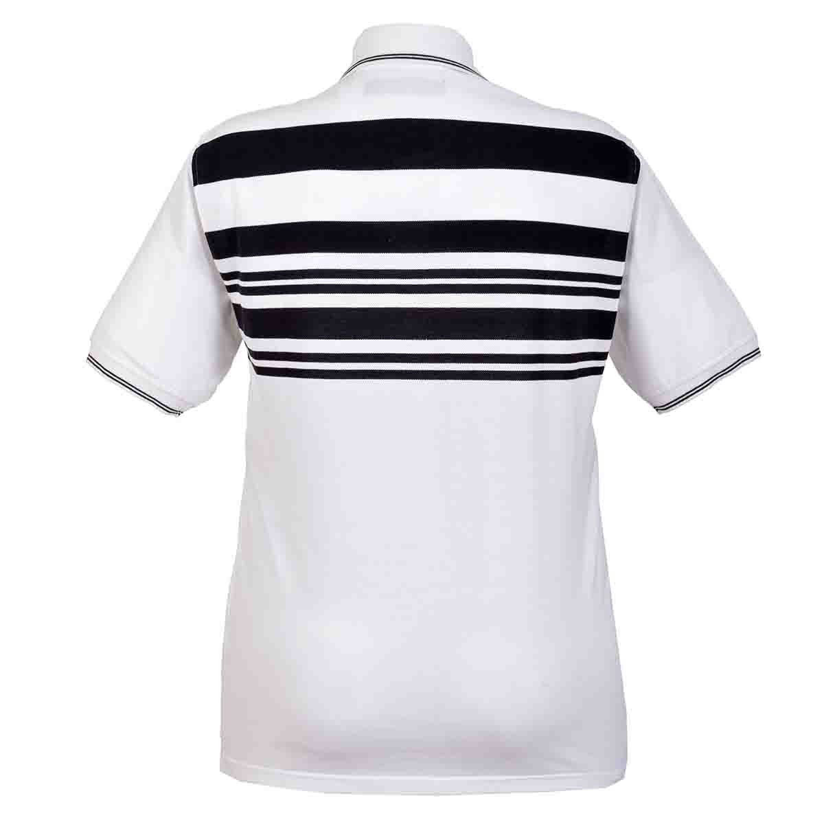 Playera Polo Manga Corta Color Blanco J. Opus