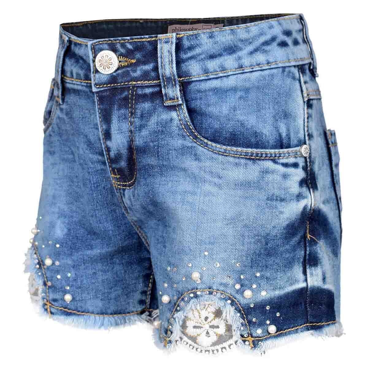 Short Transfer con Encaje Philosphy Girls