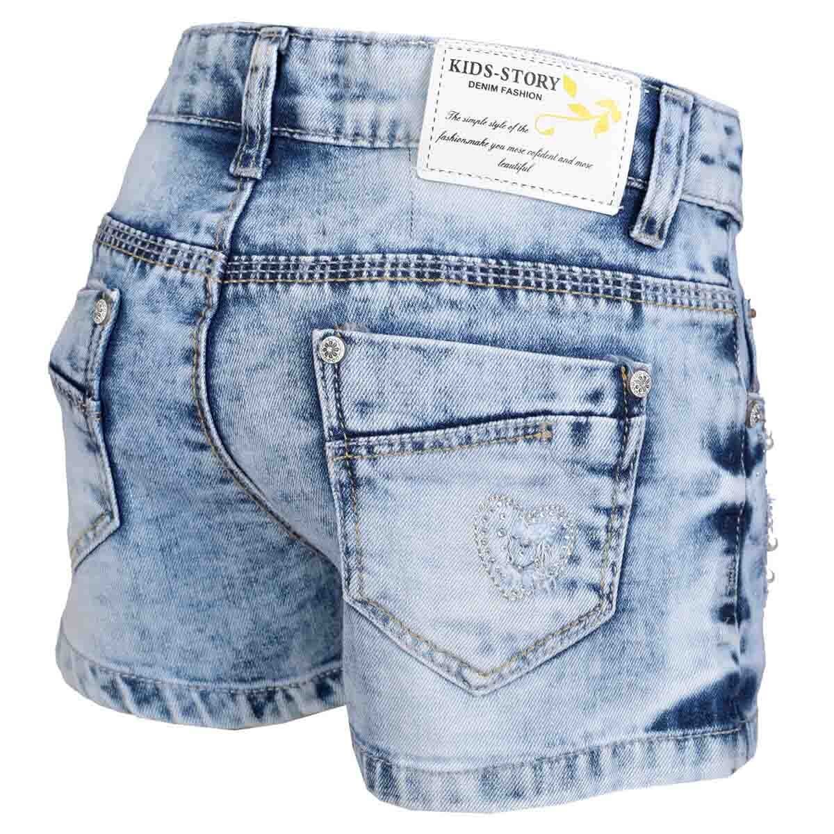 Short Transfer con Flecos de Mezclilla Philosophy Girls para Dama