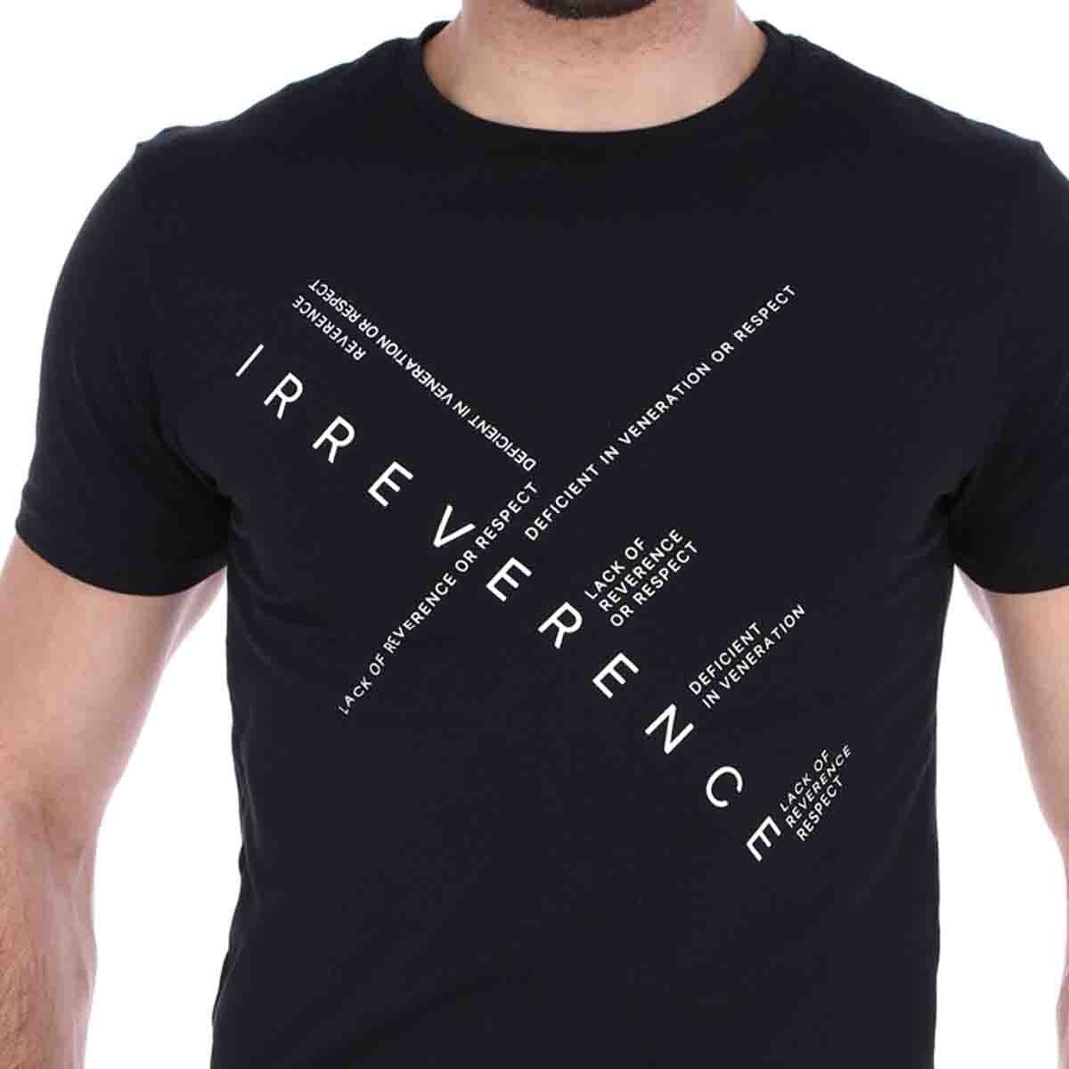 Playera Color Negro Generra para Caballero