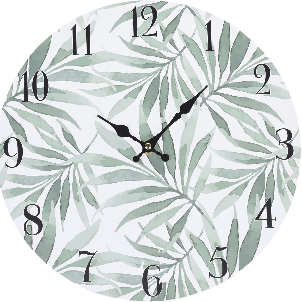 Reloj Pared Mdf 33 Cm Hojas 3