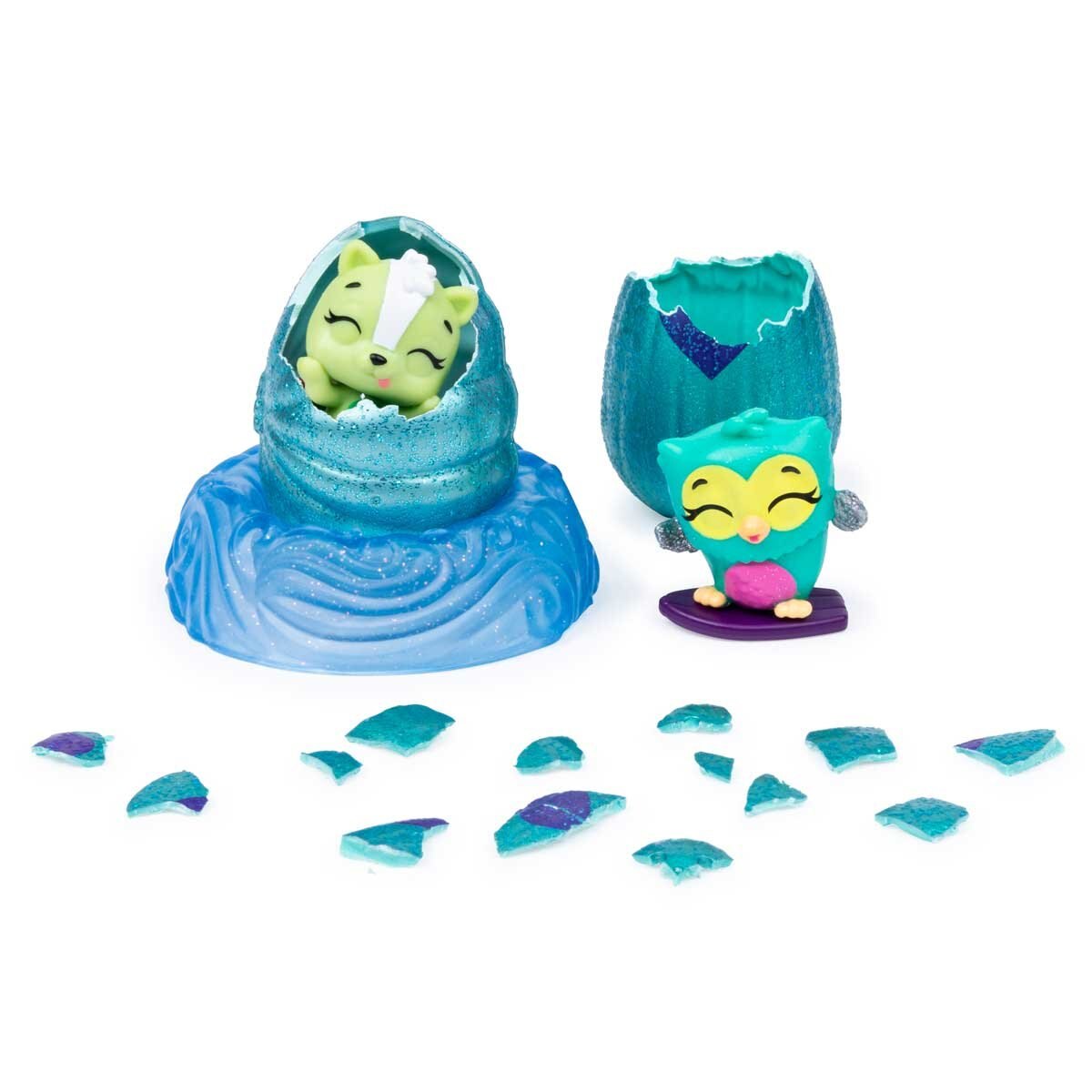 Hatchimals Coleccionables 2 Figuras + Nido Spin Master