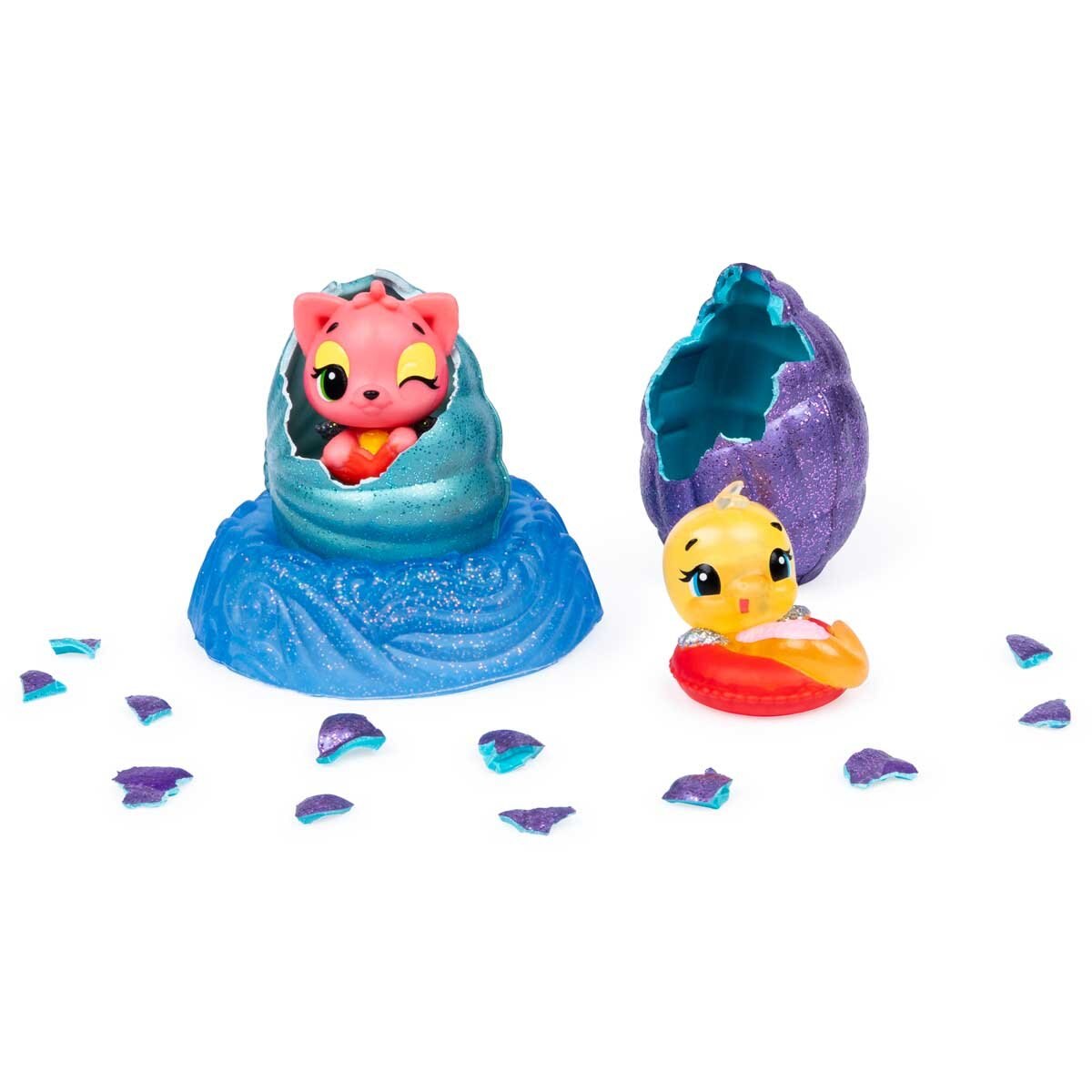 Hatchimals Coleccionables 2 Figuras + Nido Spin Master