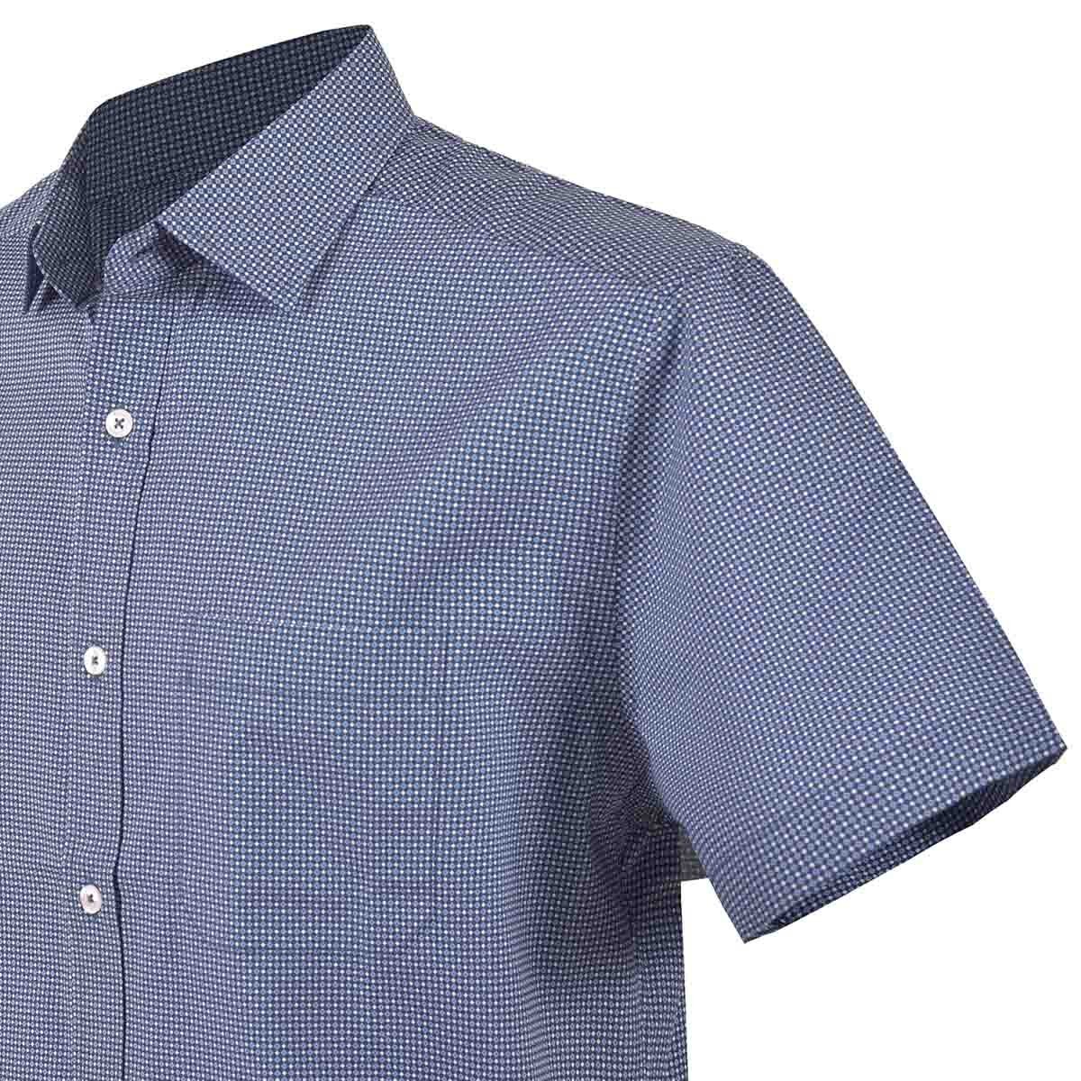 Camisa Estampada Manga Corta Carlo Corinto Sport