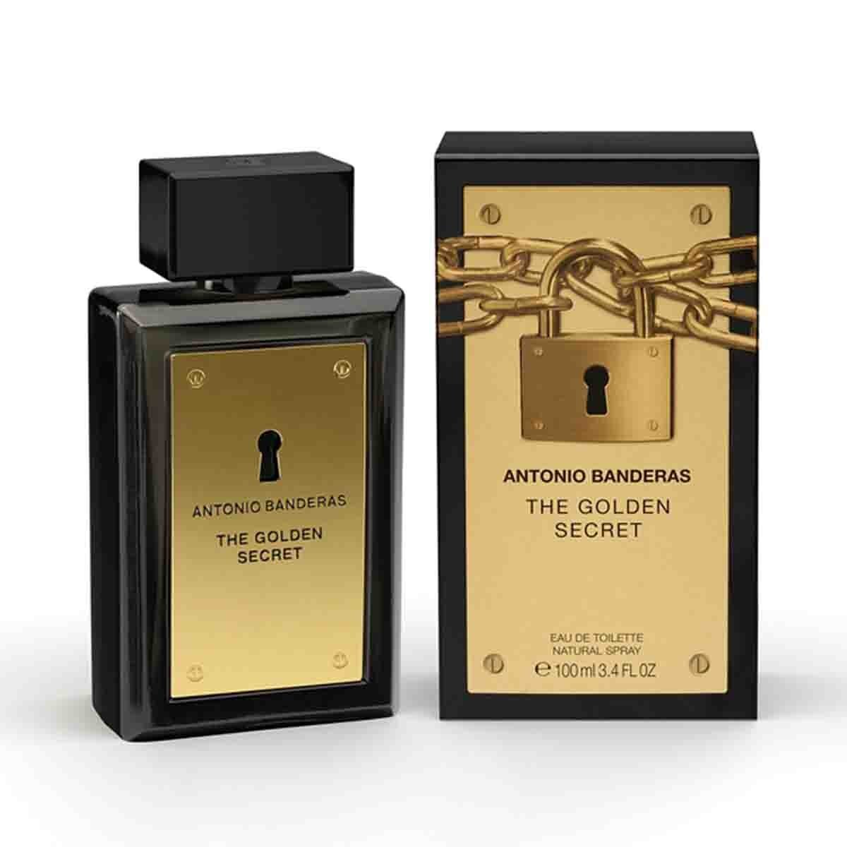 Fragancia para Caballero Antonio Banderas The Golden Secret Edt 100Ml