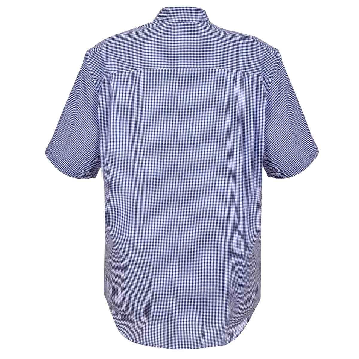 Camisa Manga Corta Color Azul J. Opus