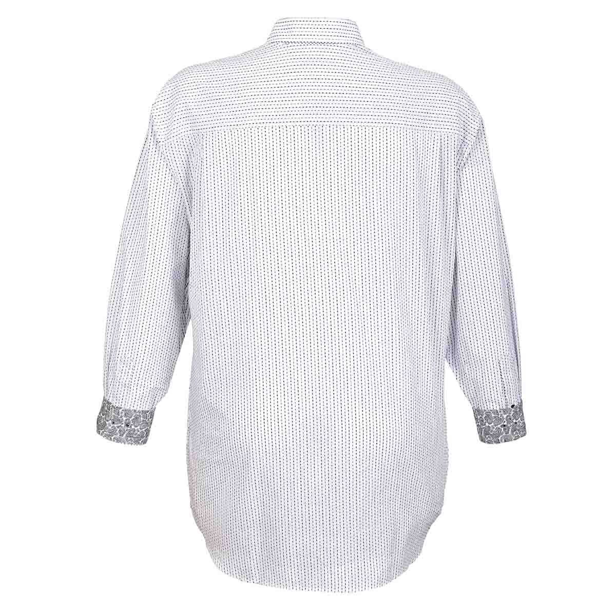 Camisa Manga Larga Color Blanco J. Opus