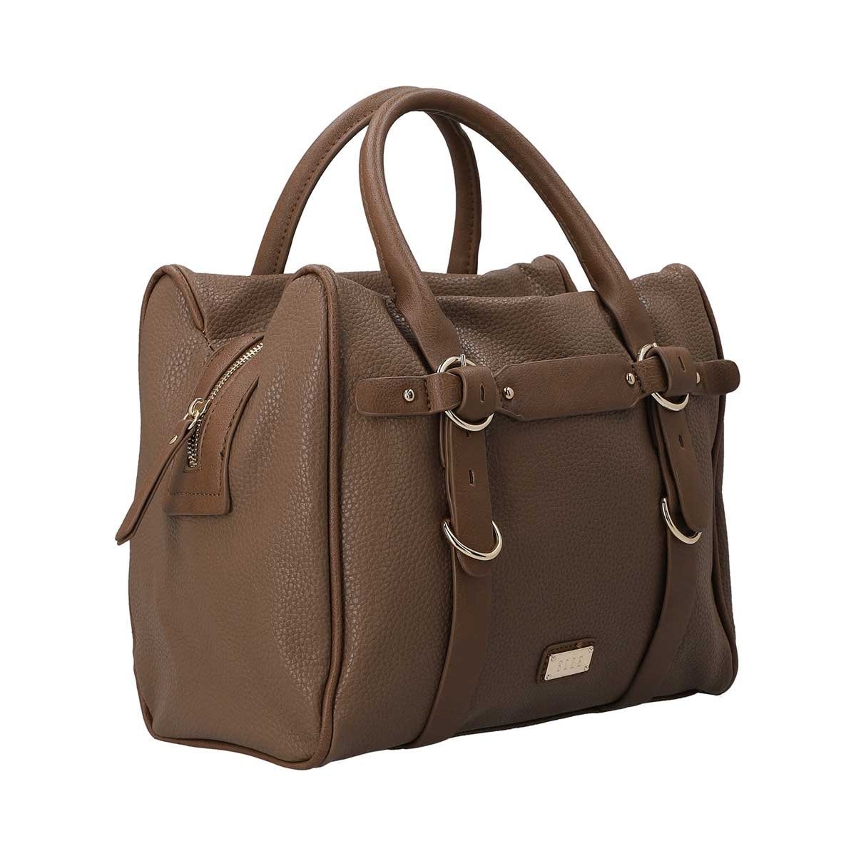 Bolso Bowling Color Taupe Elle