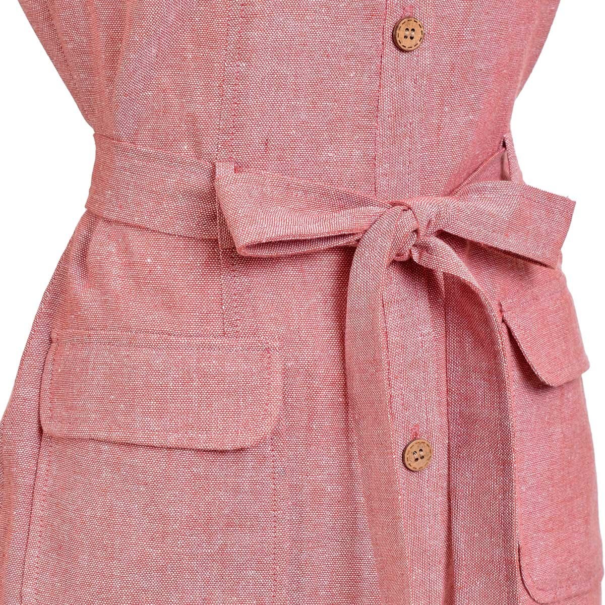 Vestido Liso Camisero Michel Paulini