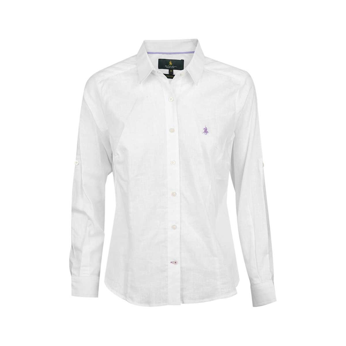 Camisa Lisa Lino Camisera Royal Polo Club