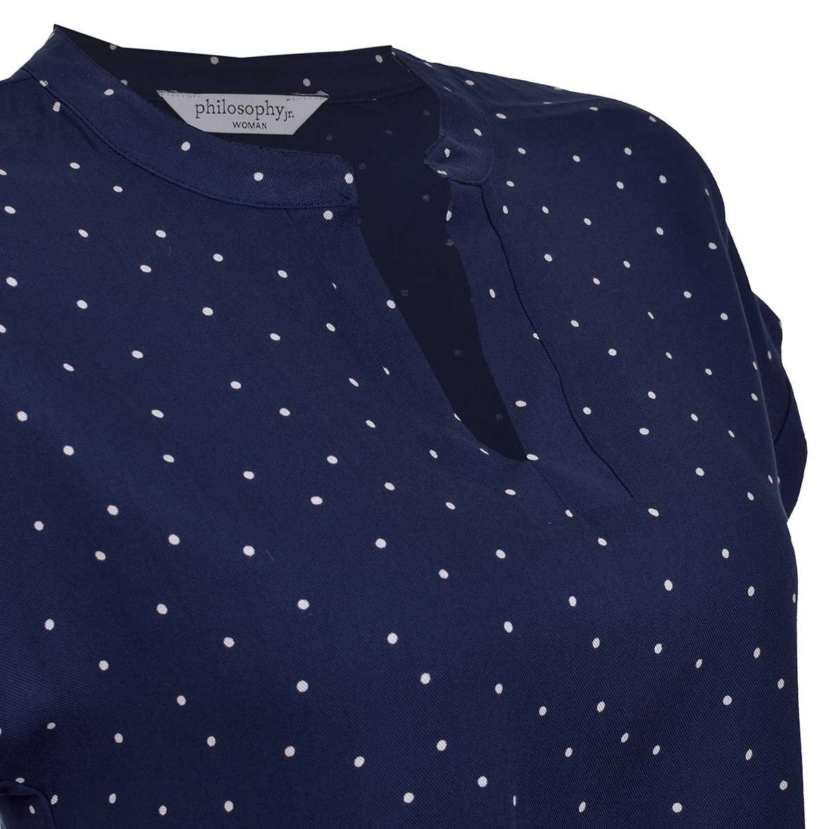 Blusa Manga Corta Estampada Philosophy Jr. Woman