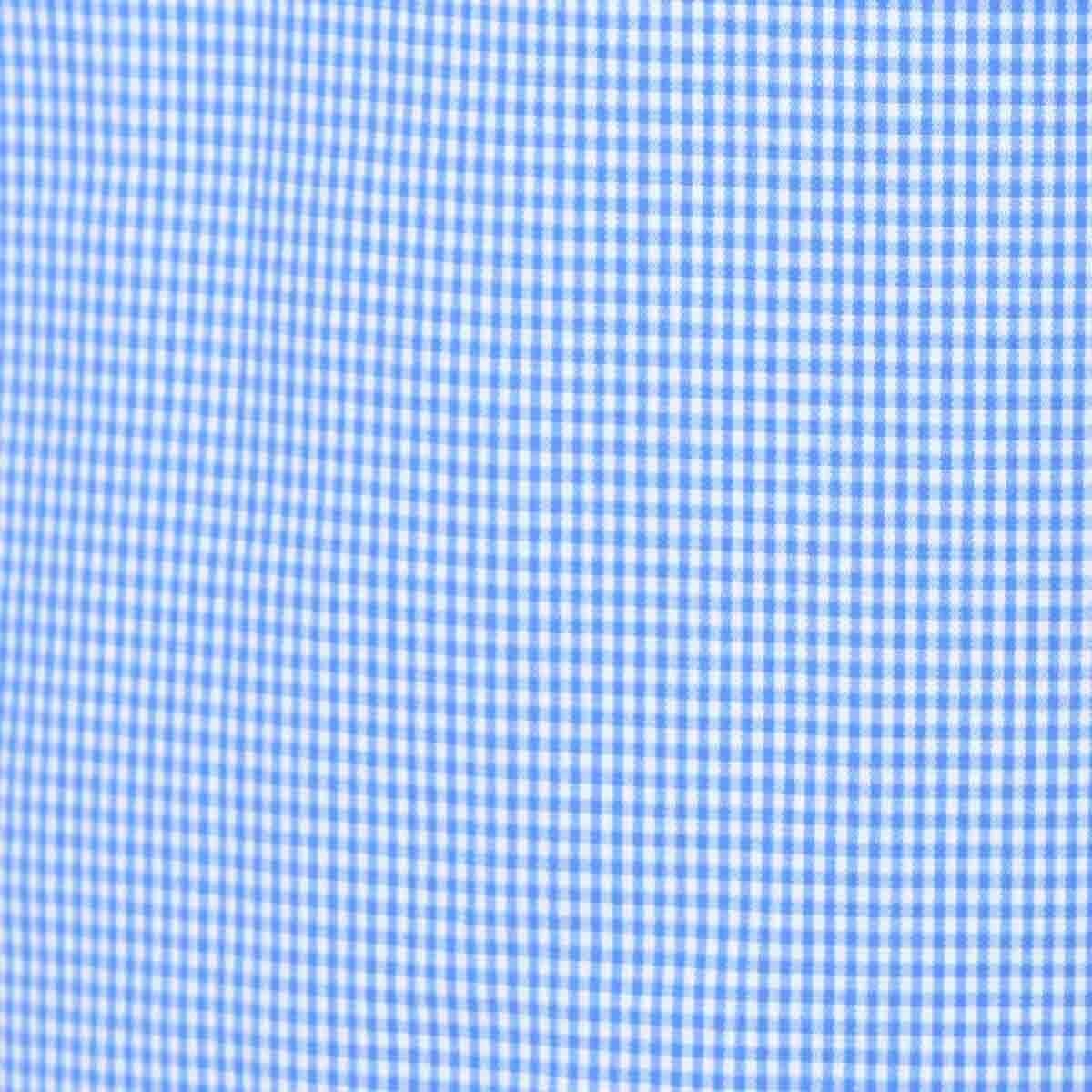 Camisa de Vestir Color Azul Combinado Nina Ricci