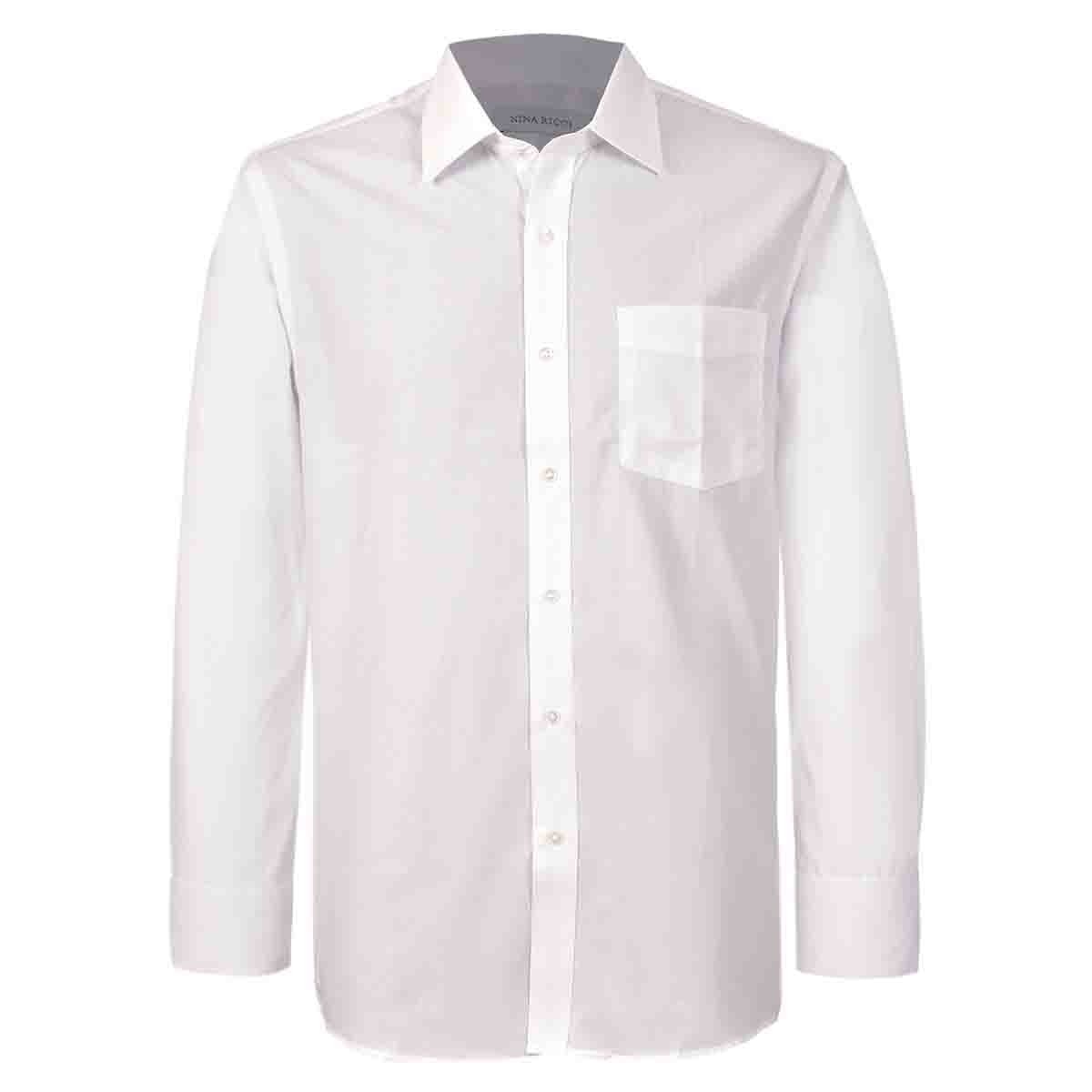 Camisa de Vestir Color Blanco Nina Ricci