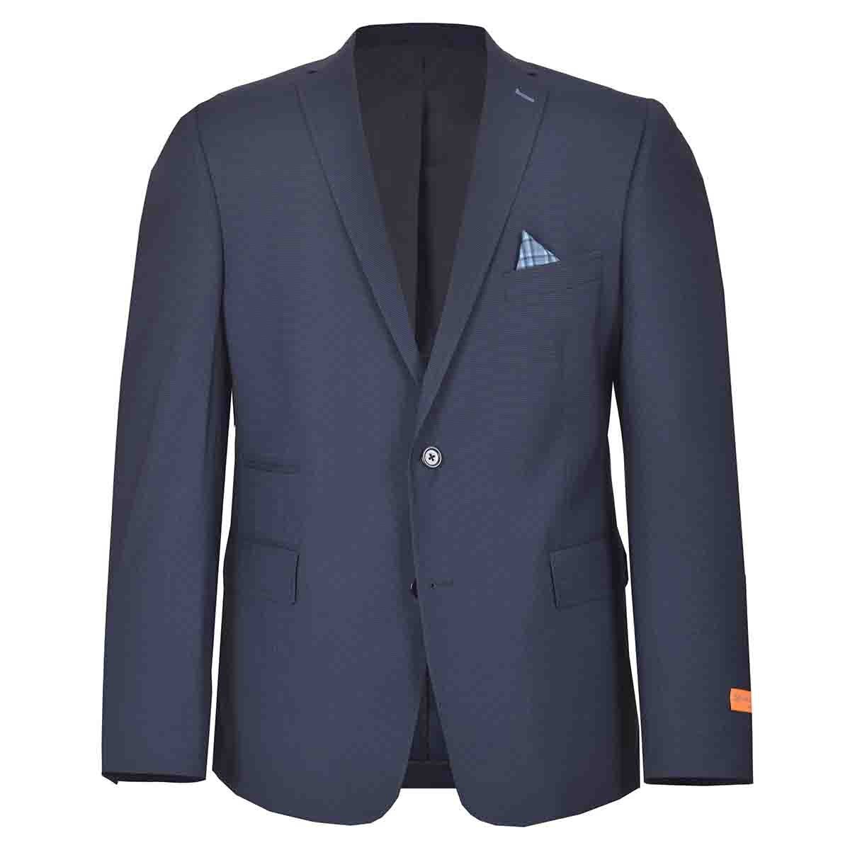 Saco Big & Tall Color Azul Carlo Corinto